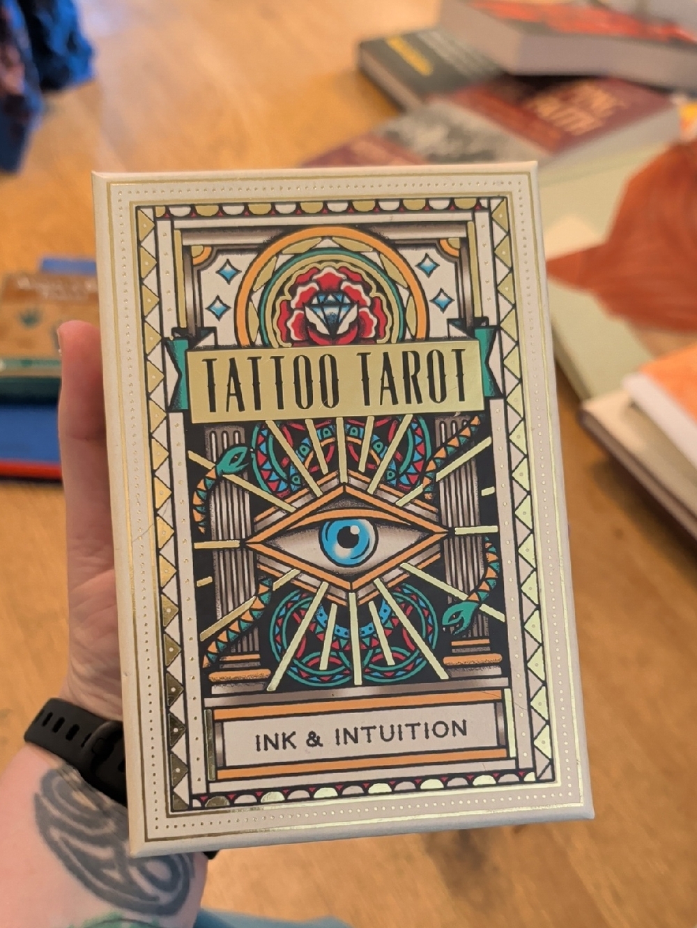 Tattoo Tarot Ink & Intuition Deck - Multicolor